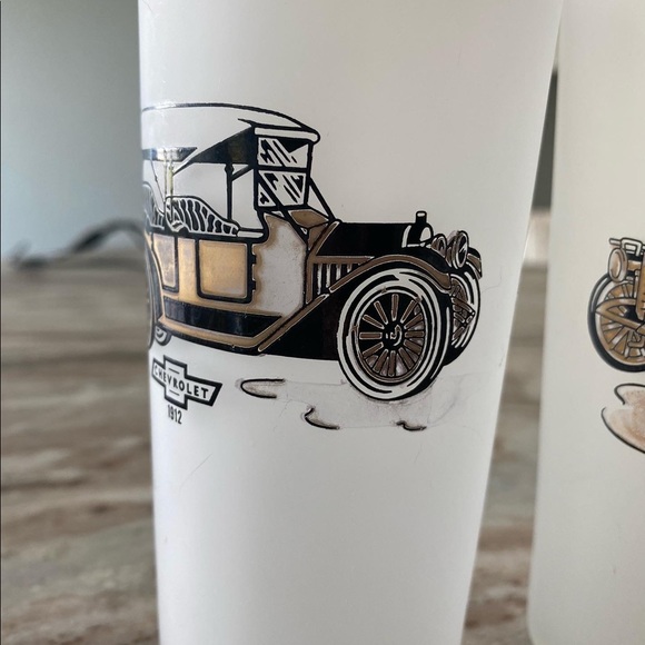 Hazel Atlas Highball frosted glasses - Picture 3 of 6